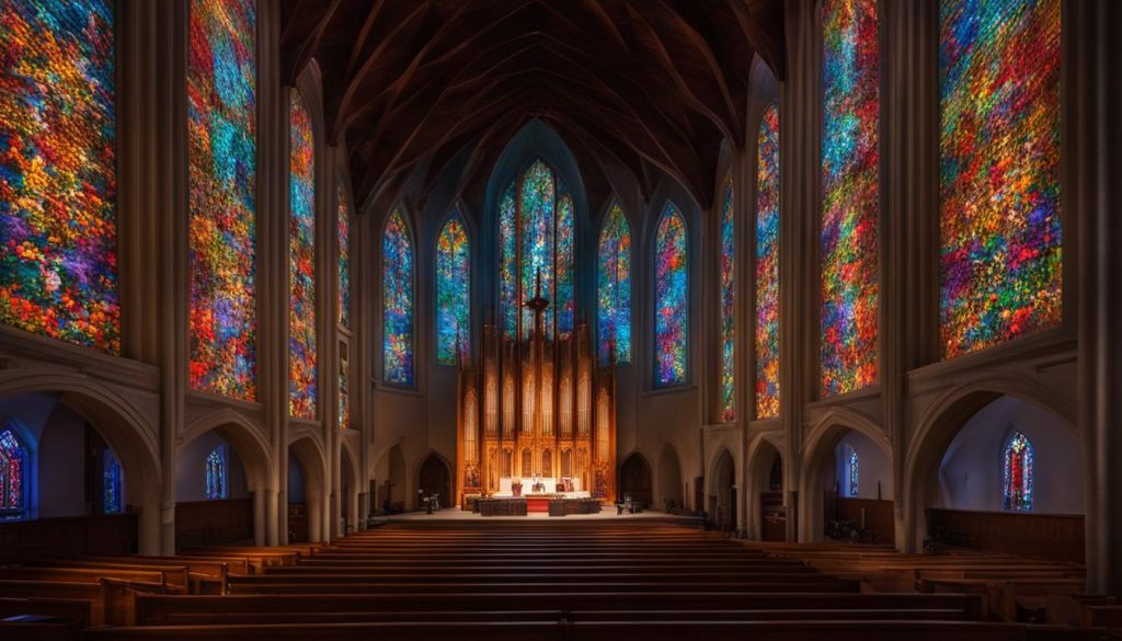 LED wall for church in Baltimore