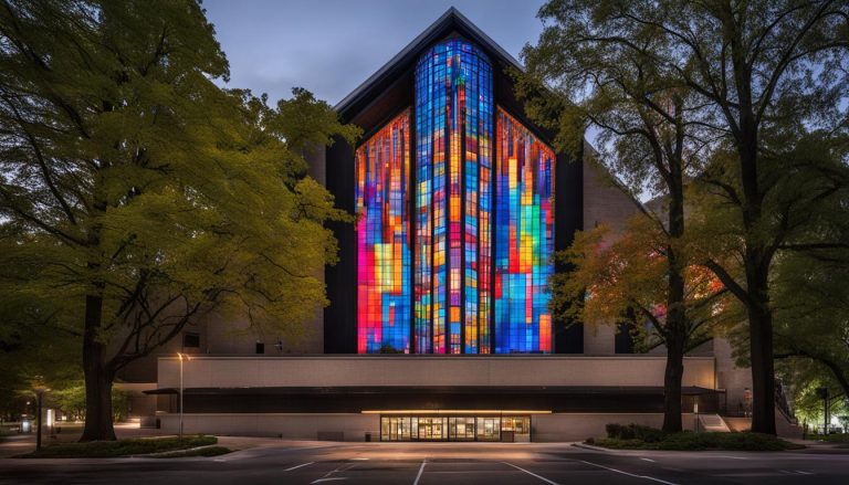 LED wall for church in Cleveland