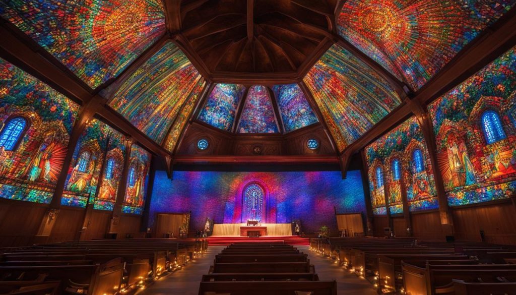 Led Wall For Church In Columbia