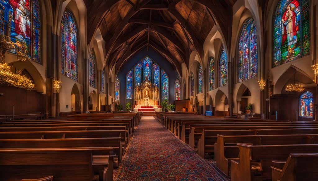 LED wall for church in Dayton