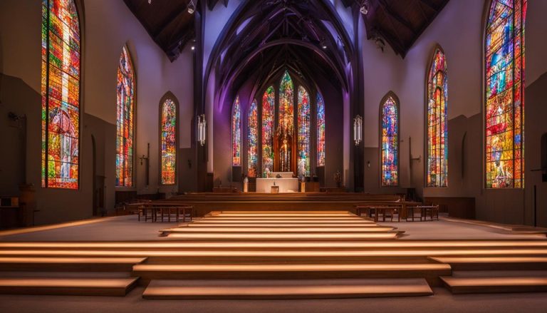 LED wall for church in Kalamazoo