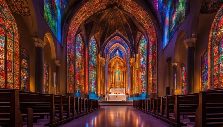 LED wall for church in Lebanon