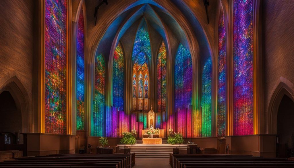 LED wall for church in Memphis