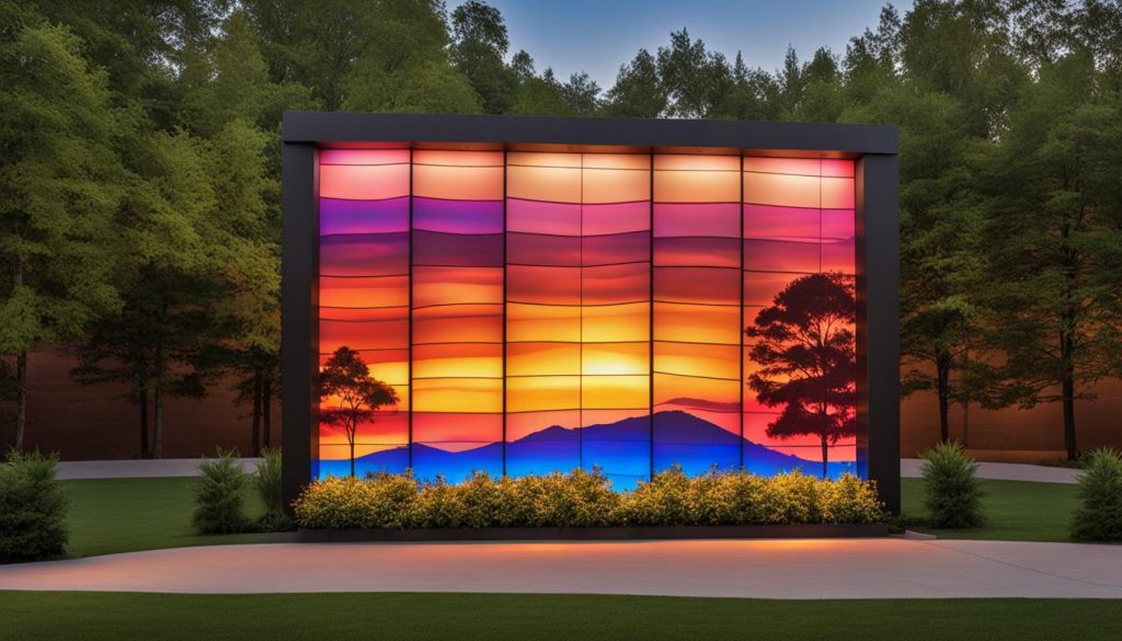 LED wall for church in Nashville