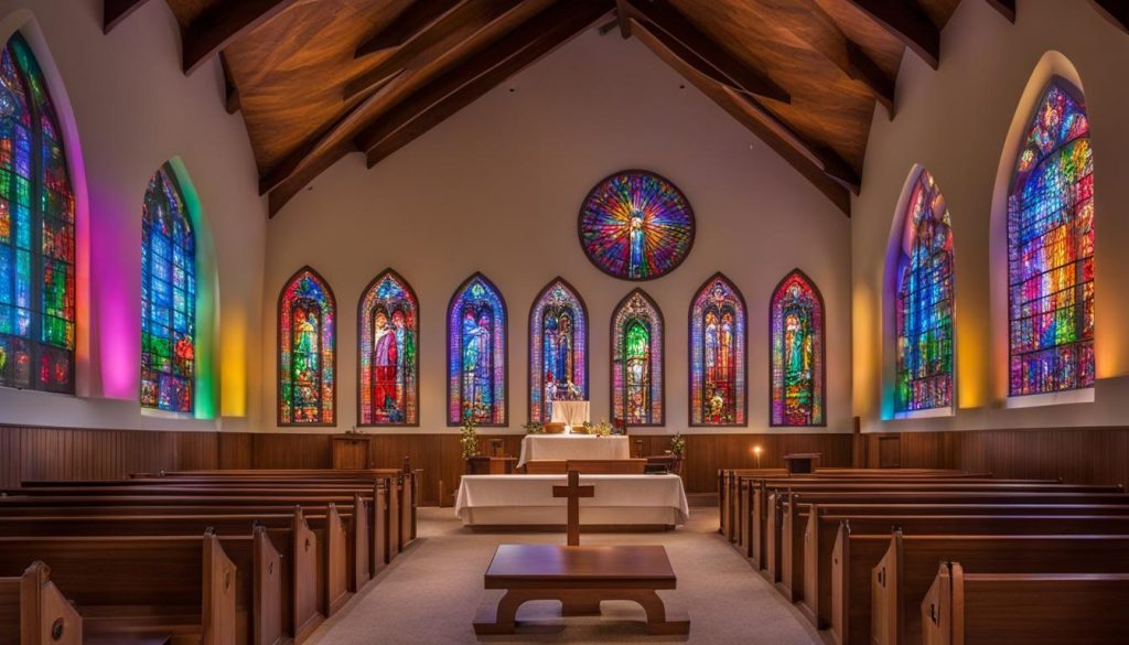 LED wall for church in Saint Cloud