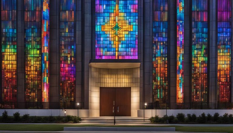 LED wall for church in Youngstown