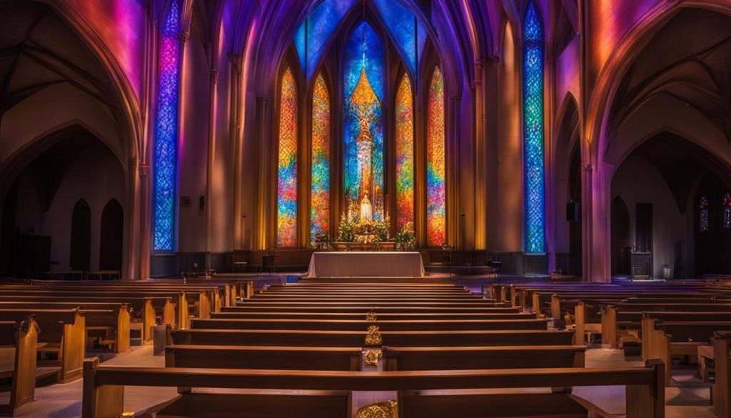 LED wall for religious gatherings in Saint Cloud