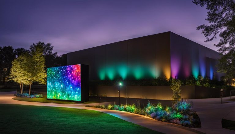 LED wall in Burnsville