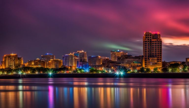 LED wall in Erie