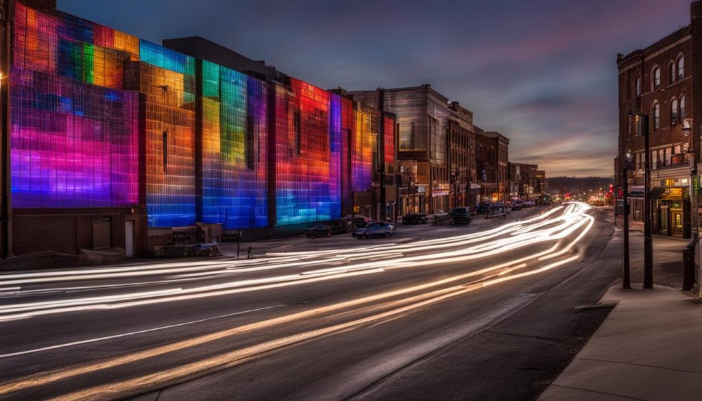 LED wall in Hazleton