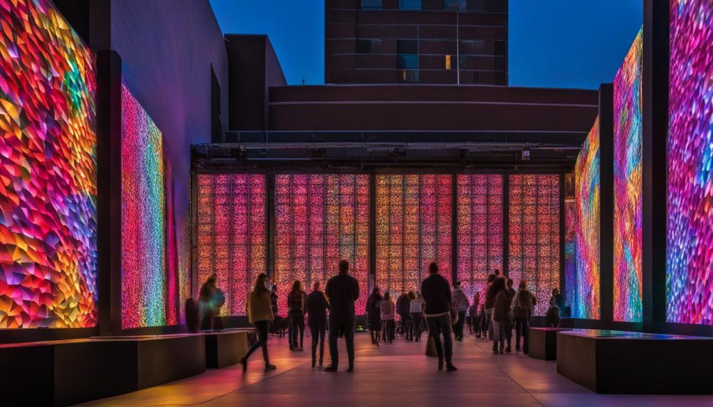 LED wall in Knoxville