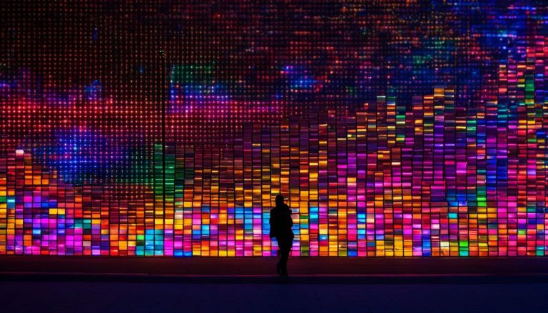 LED wall in Reading