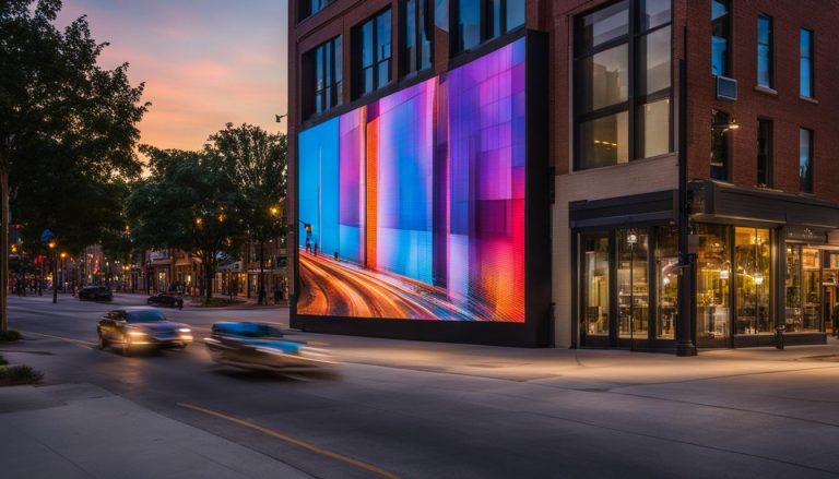 LED wall in Sheboygan