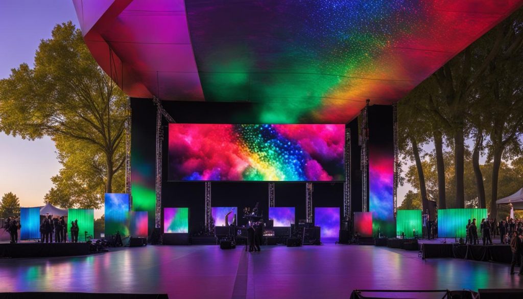 Mobile LED Wall