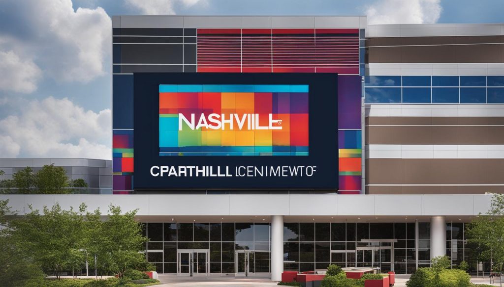 Nashville Digital Signage Provider