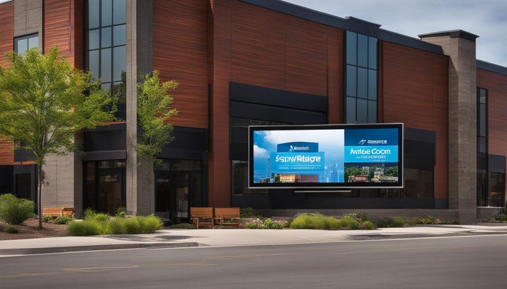 Outdoor Digital Signage Burnsville