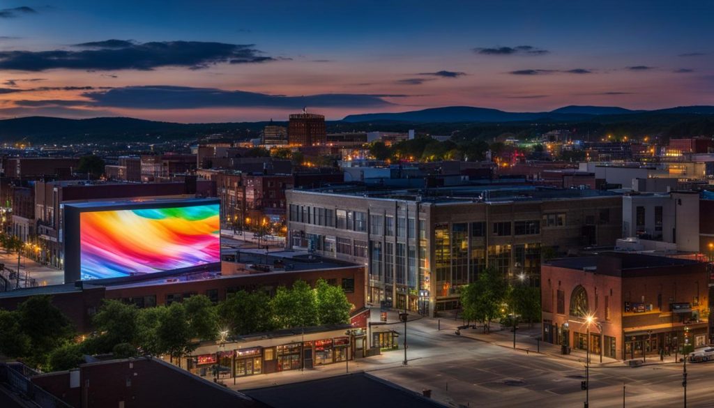 Outdoor LED screen in Altoona