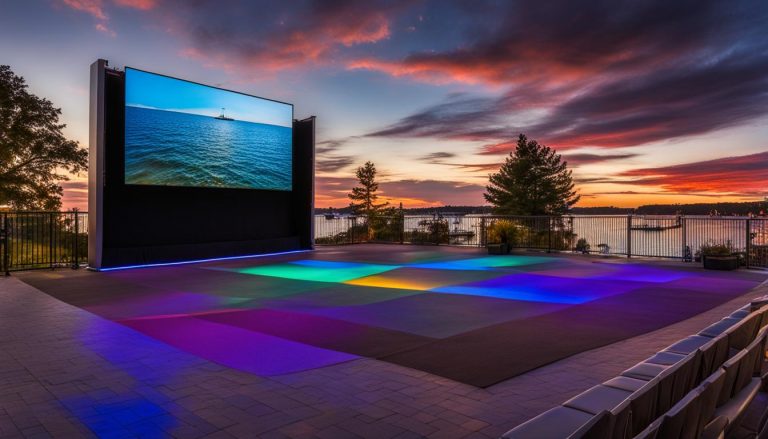 Outdoor LED screen in Annapolis