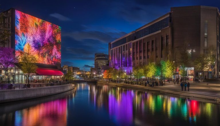 Outdoor LED screen in Fond du Lac