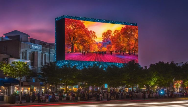 Outdoor LED screen in Glen Burnie