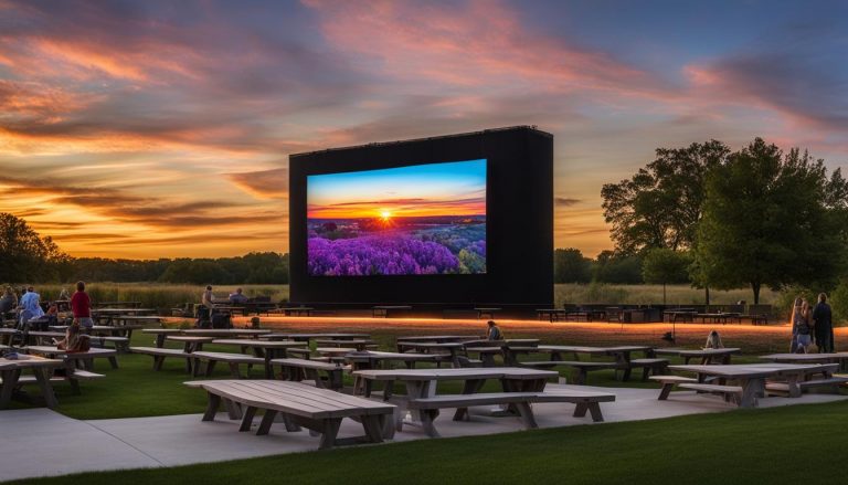 Outdoor LED screen in Minnetonka