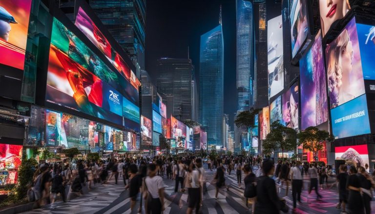 Outdoor LED screen in New Berlin