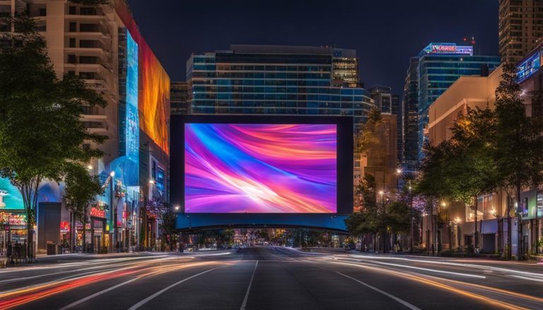 Outdoor LED screen in Smyrna