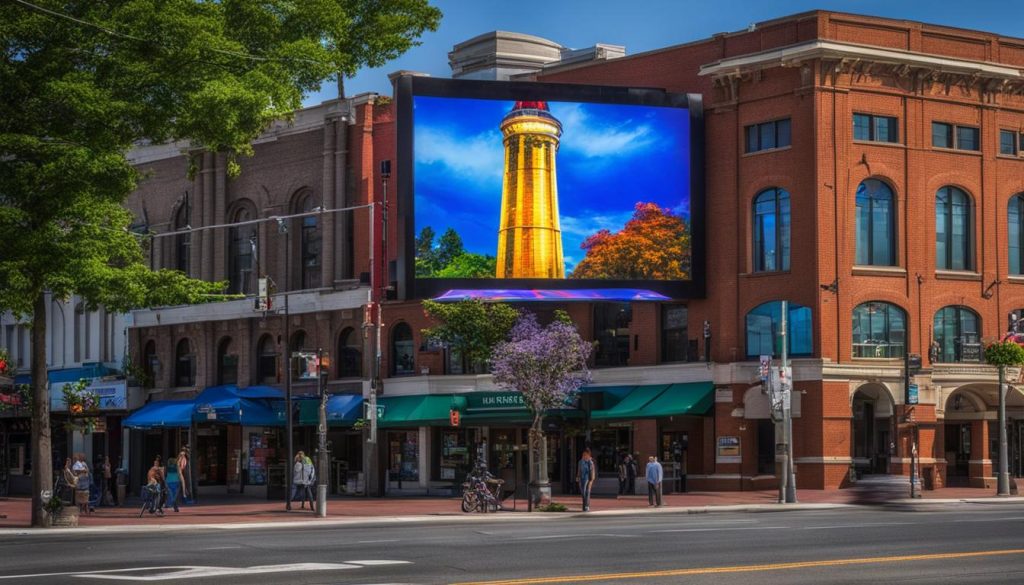 Outdoor LED screen in Spring Hill