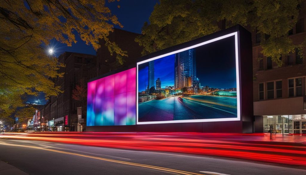 Portable LED wall in Kalamazoo