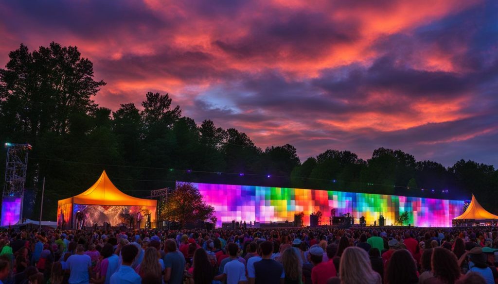 Portable LED wall in Pontiac