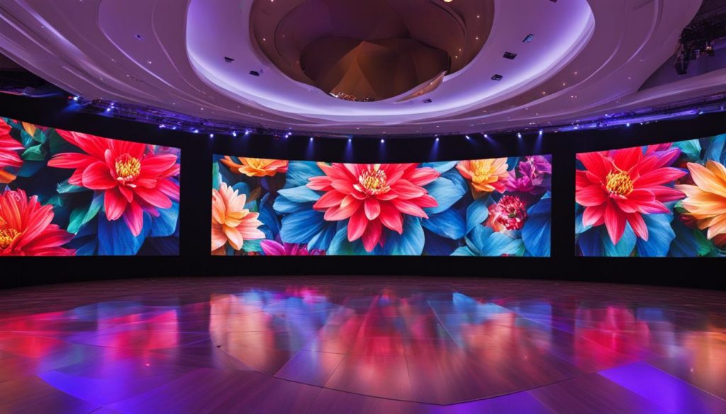 Potomac LED video wall