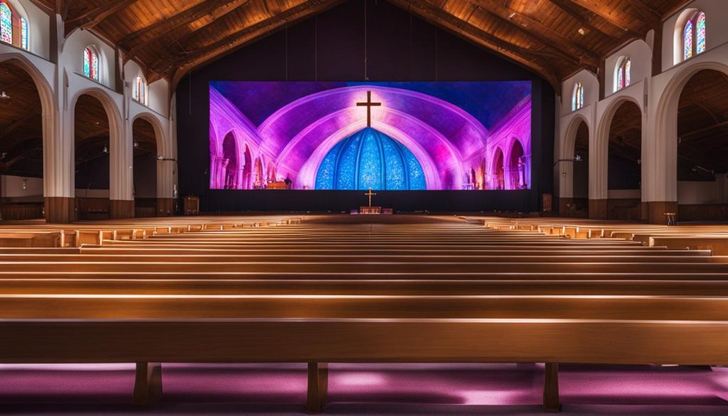 Professional Church LED Screen