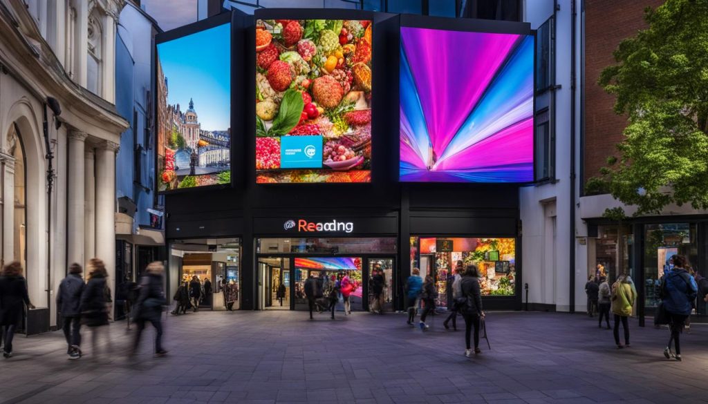 Reading LED video walls