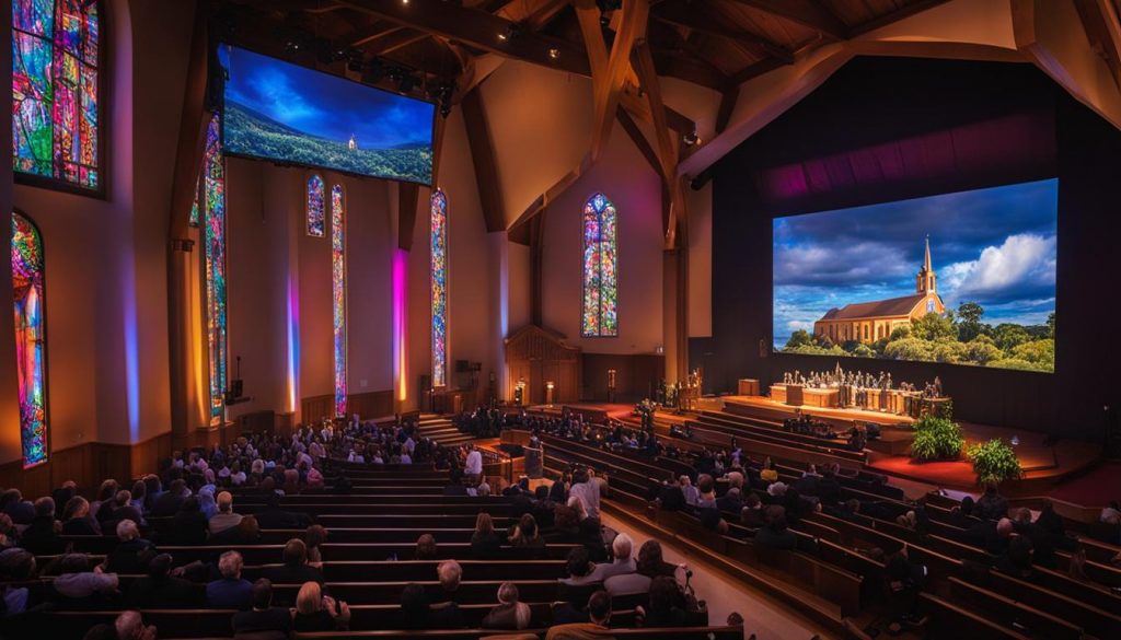 St. Clair Shores church LED display