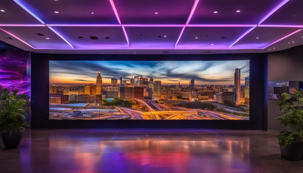 Top rated LED video wall in Dayton