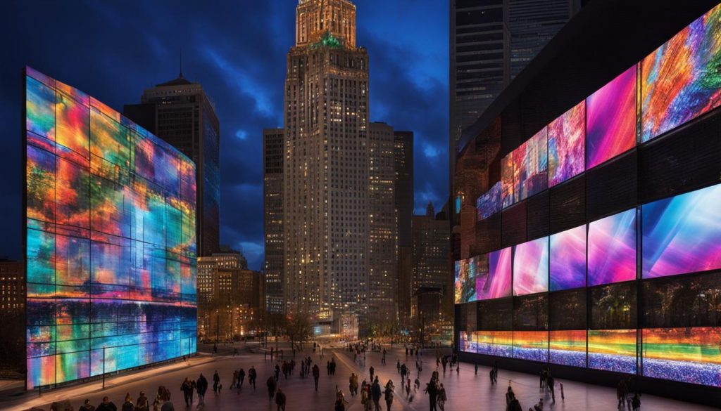 Top-rated LED video wall in Detroit