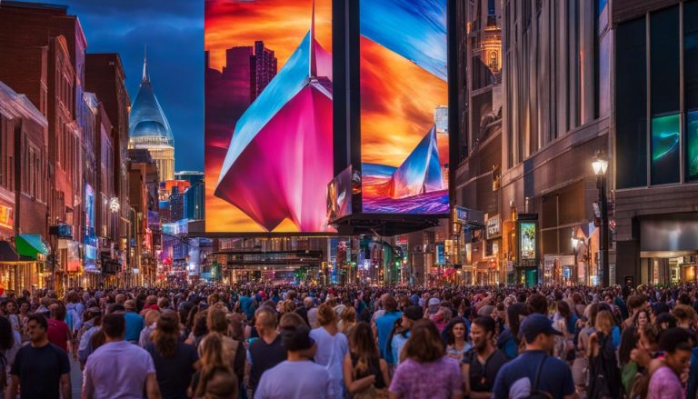 Top rated LED video wall in Nashville