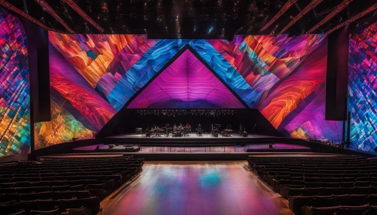 Video walls for concerts in Canton