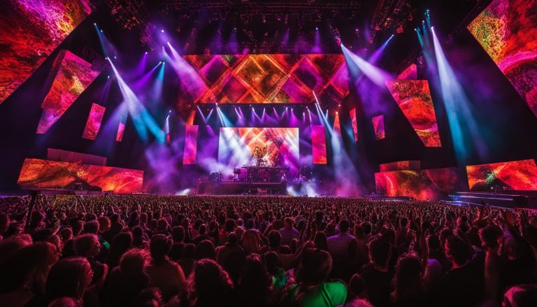 Video walls for concerts in Livonia