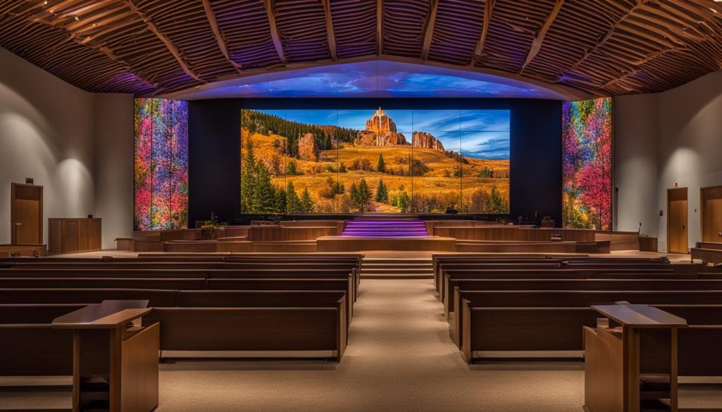 Wyoming LED display