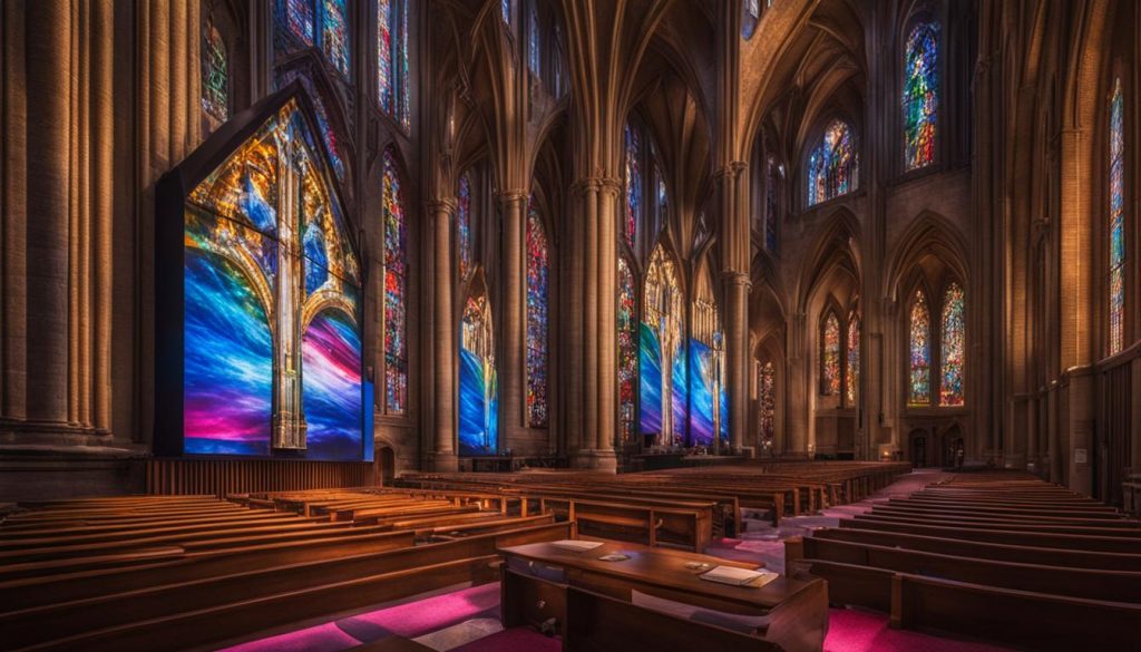 best LED screen for church