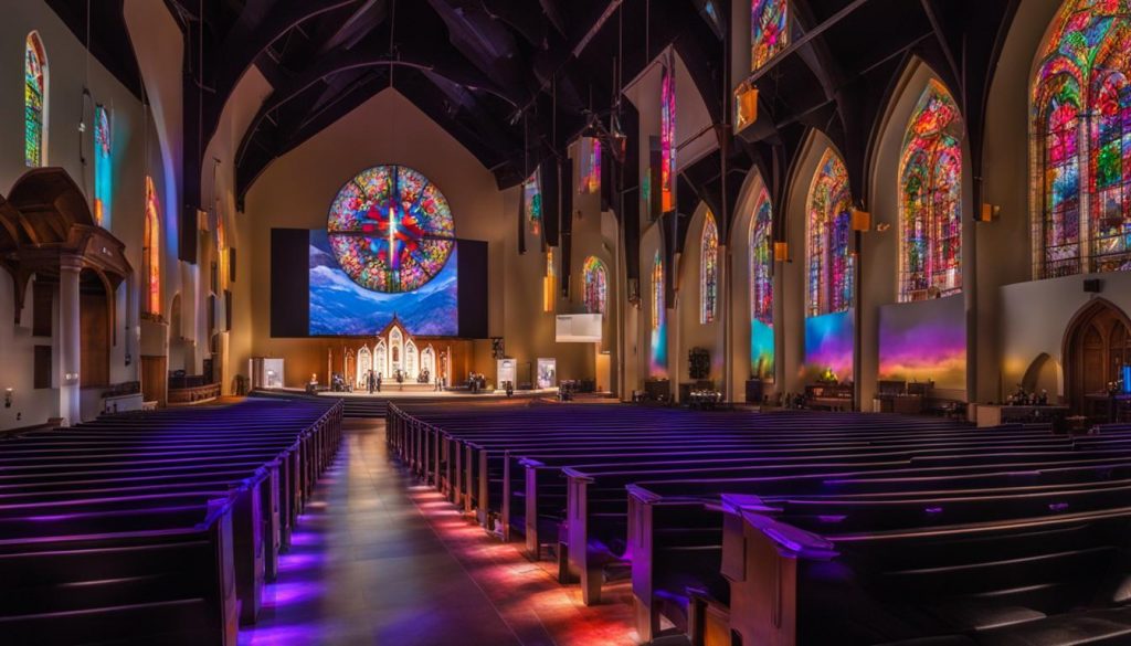 best LED screens for churches