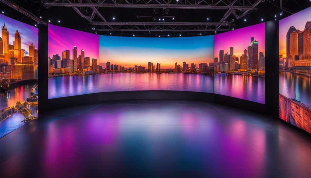 best LED video wall in Detroit