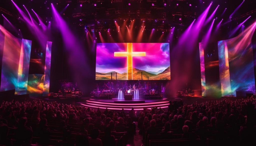 church LED screen