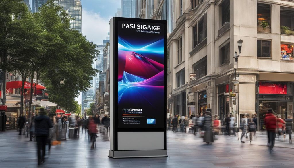 digital signage company