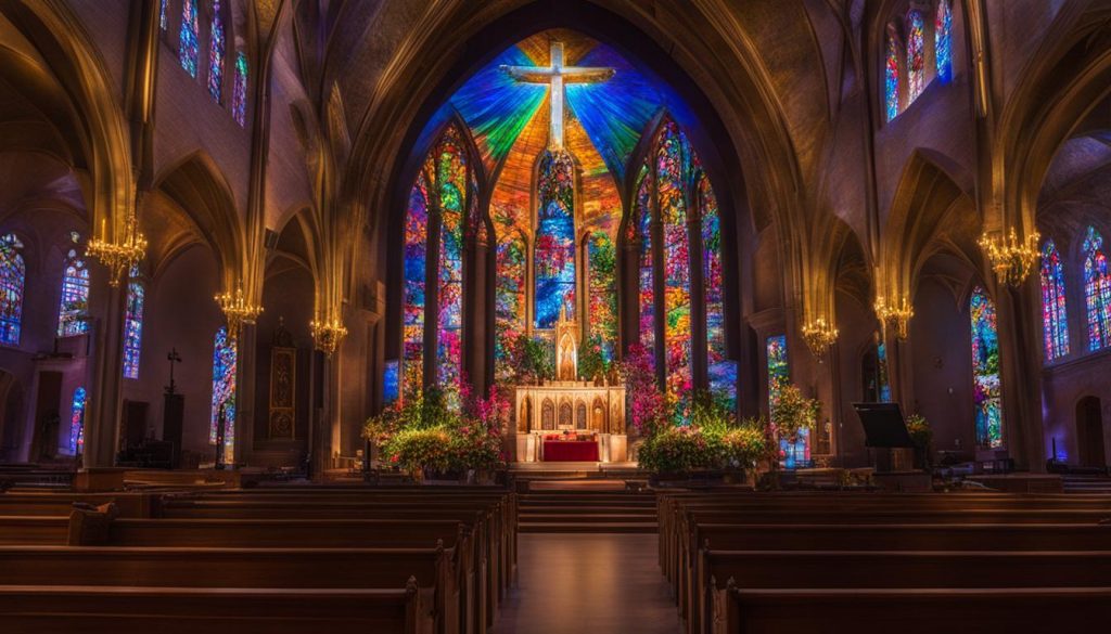 dynamic LED screen for Saint Paul churches