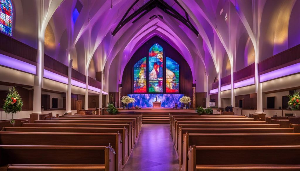 high-quality LED display solutions for churches