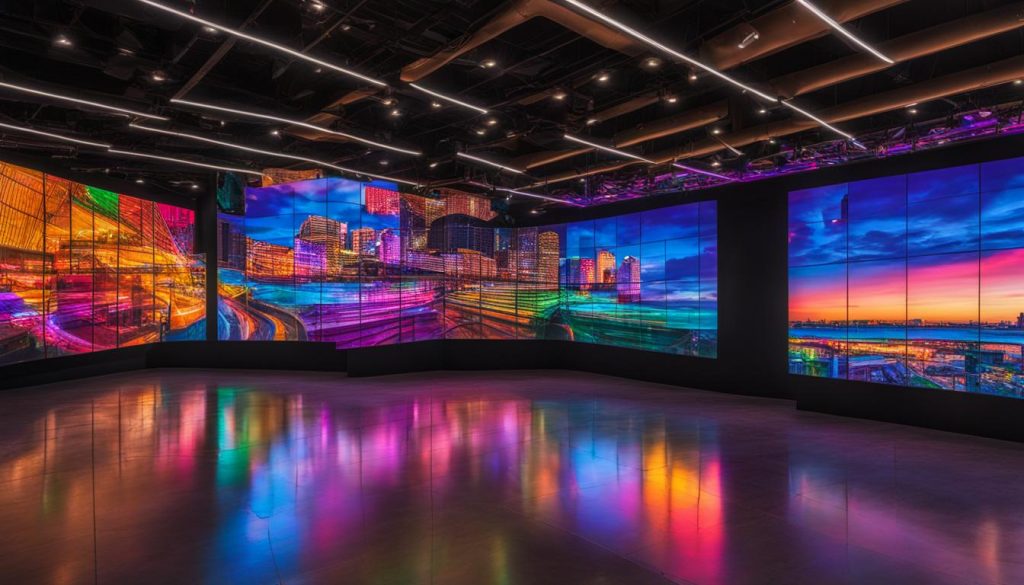 high-quality LED video wall screens