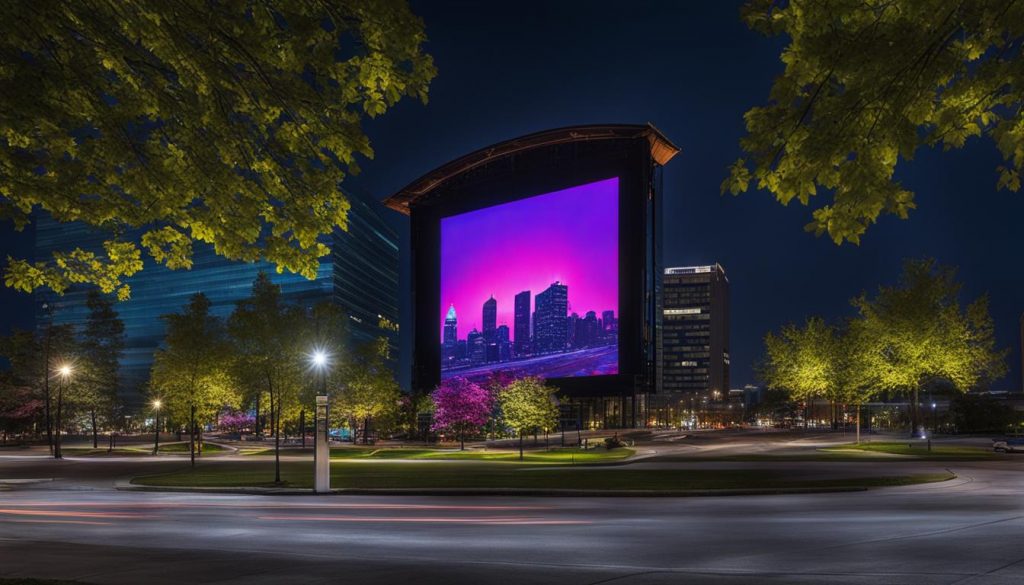 high-resolution LED screen in Eagan