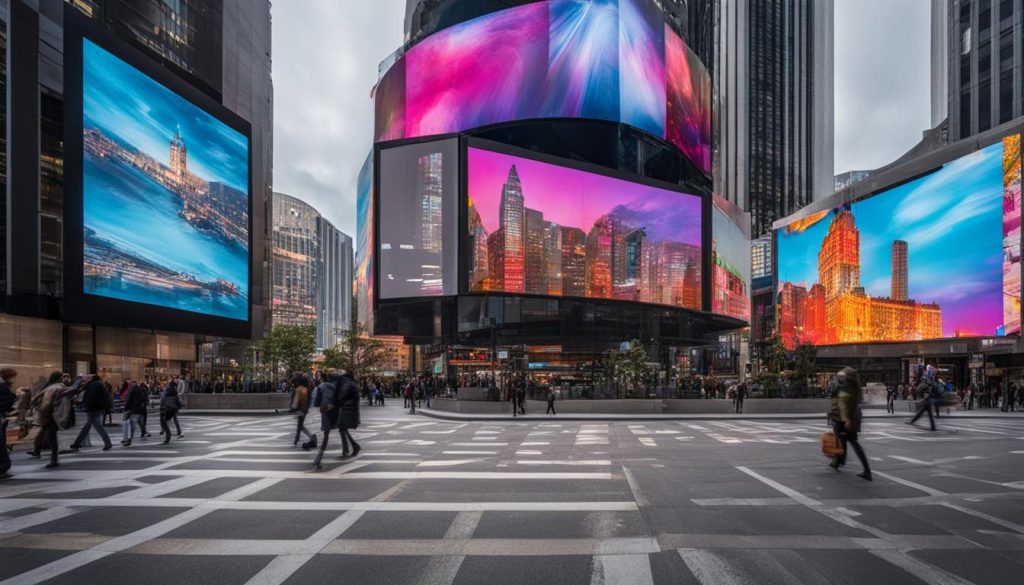 interactive LED displays